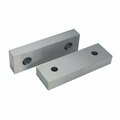 Hhip 4-1/8 in. L X 1.5 in. H X 1 in. Steel Soft Vise Jaw Set 3900-2297